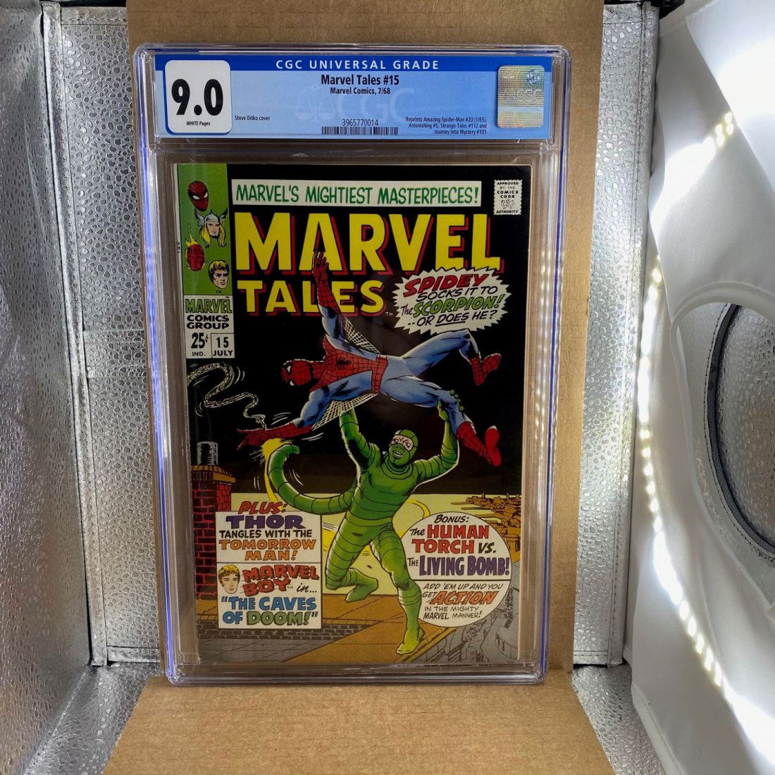Marvel Tales #15 CGC 9.0 Feat. Spider-man (1 of 2)