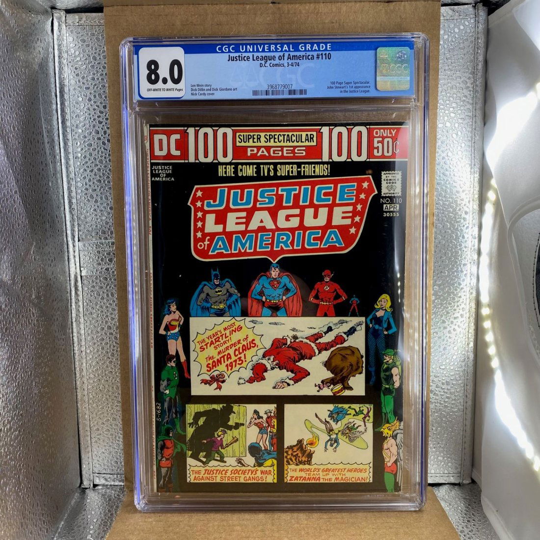 Justice League of America #110 CGC 8.0 Key Issue (1 of 2)