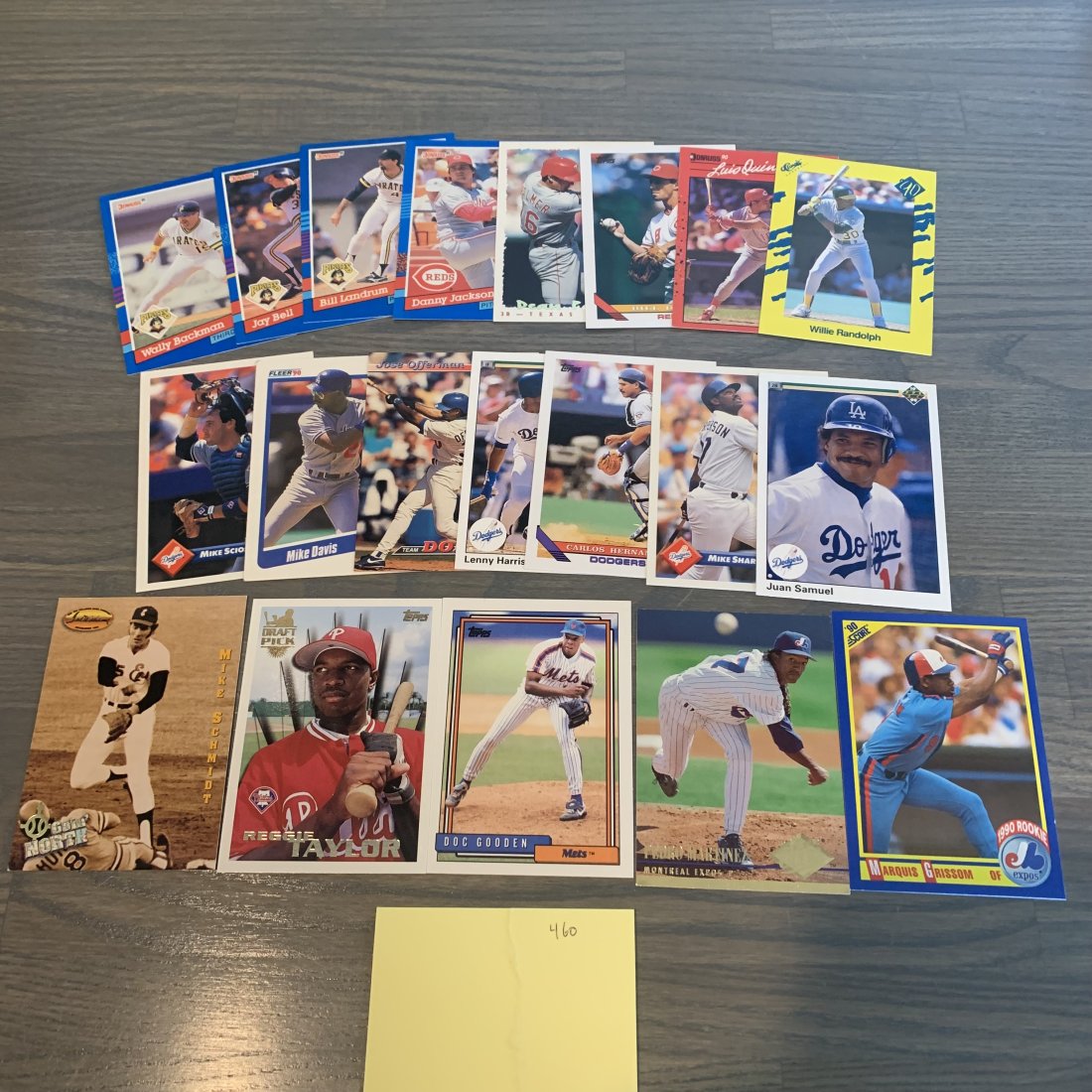 90s baseball cards, Doc Gooden: See photos for condition.