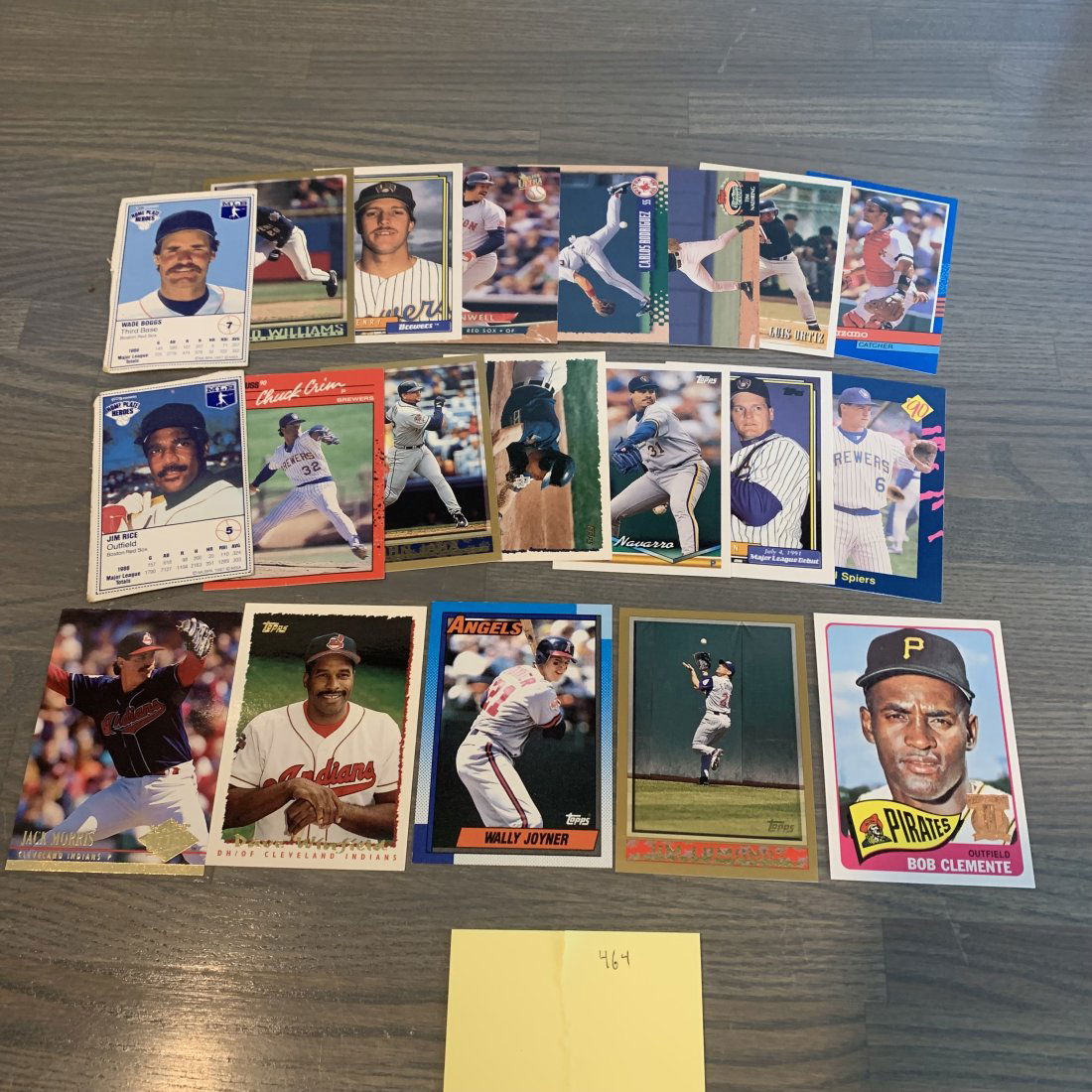 90s baseball cards, Bob Clemente (1 of 2)