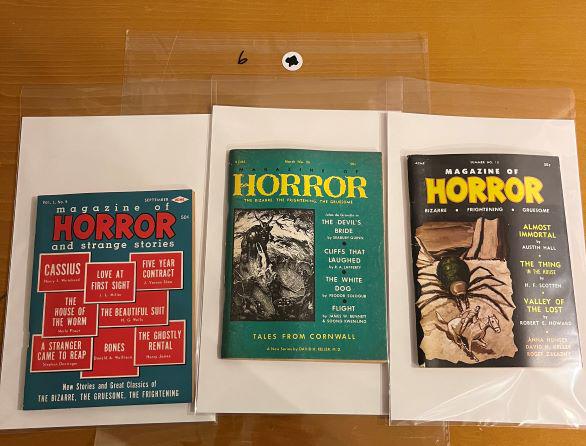 Magazine of Horror Issue #'s 5, 26, 13 (1 of 4)