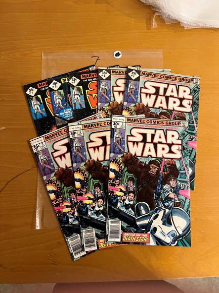 Star Wars #'s 3 & 4 Marvel Series Lot of 7 (1 of 3)