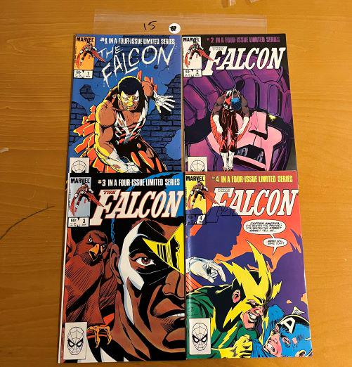 Falcon Issue #'s 1-4 Copper Age Mini Series: Falcon's first solo series