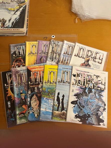 Journey 25 Comic Lot An Aardvark-Vanaheim bronze age series (1 of 2)