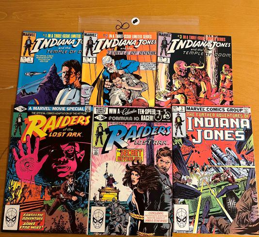Raiders of the Lost Ark & Indiana Jones Comic Lot (1 of 1)