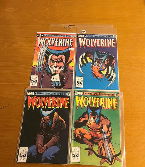 Wolverine Frank Miller Limited Series #'s 1-4 Complete Set (1 of 1)