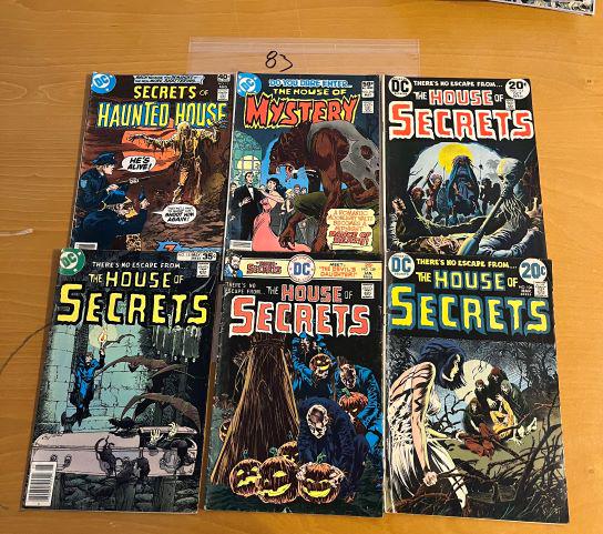 House of Secrets DC Bronze Age Horror Comic Lot (1 of 1)
