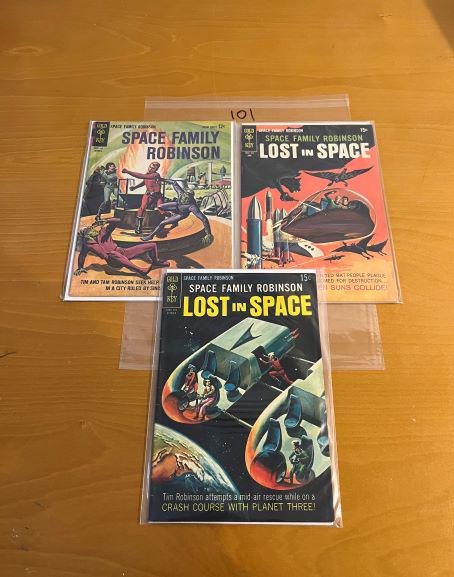 Space Family Robinson Gold Key Silver Age Comic Lot (1 of 1)