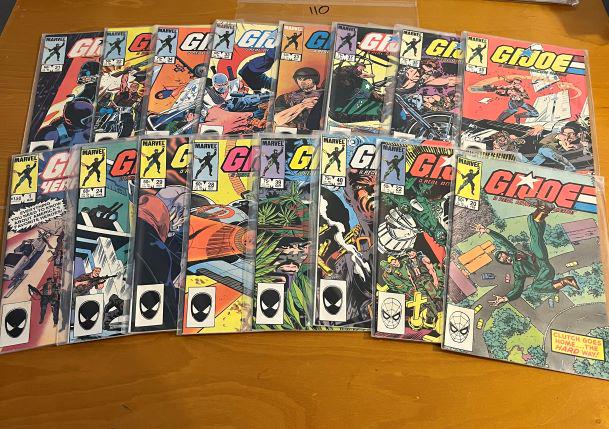 Nice G.I. Joe Marvel Comic Lot (1 of 2)