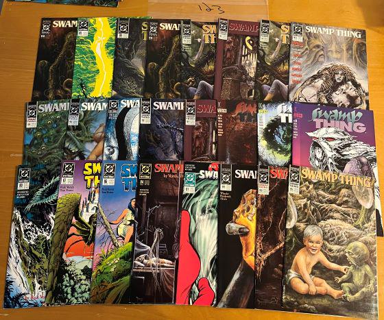 Nice Swamp Thing 2nd Series Lot (1 of 2)