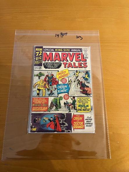 Marvel Tales #2 Origin of Avengers, X-men, Dr. Strange (1 of 1)