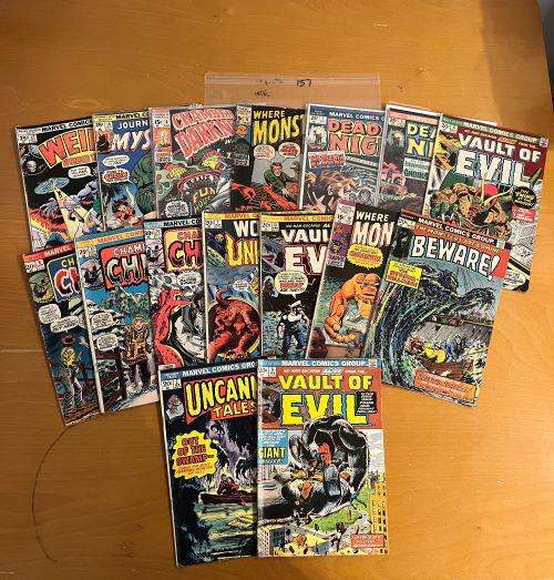 Nice Marvel Bronze Age Horror Lot (1 of 1)
