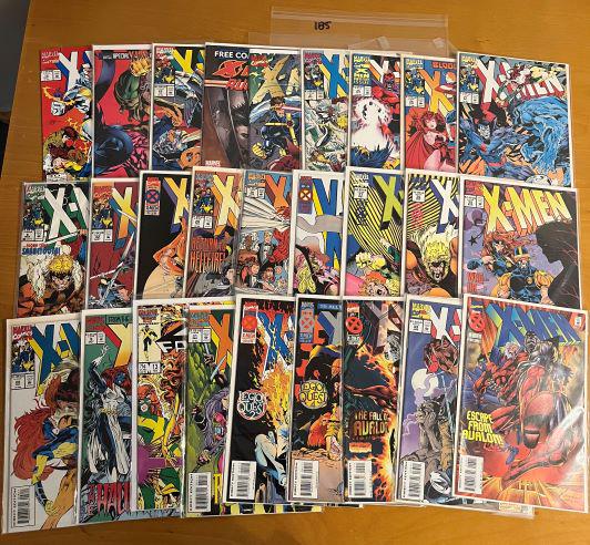 x-men 2nd series comic lot w/#1 (1 of 2)