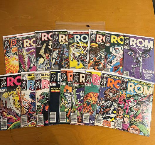 ROM Spaceknight Marvel Series Comic Lot (1 of 1)