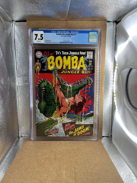 Bomba Jungle Boy #1 CGC 7.5 Based on TV Show (1 of 2)