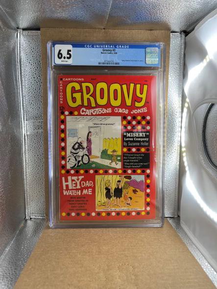 Groovy #2 CGC 6.5 Nancy & Frank Sinatra App (1 of 2)
