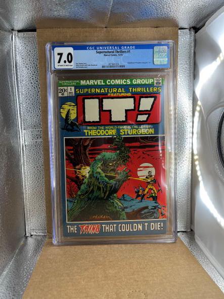 Supernatural Thrillers #1 CGC 7.0 Jim Steranko Cover (1 of 2)