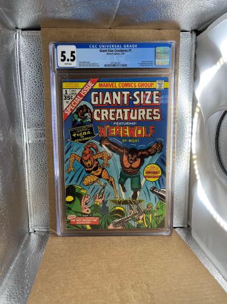 Giant-Size Creatures #1 CGC 5.5 1st Tigra (1 of 2)