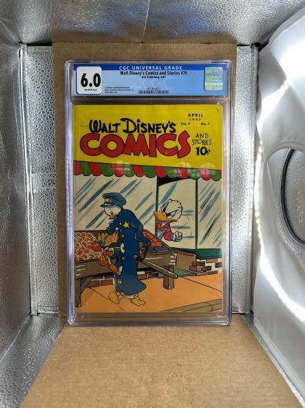 Walt Disney's Comics & Stories #79 CGC 6.0 (1 of 2)