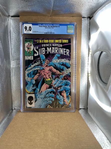 Prince Namor Sub-Mariner #3 CGC 9.0 (1 of 2)