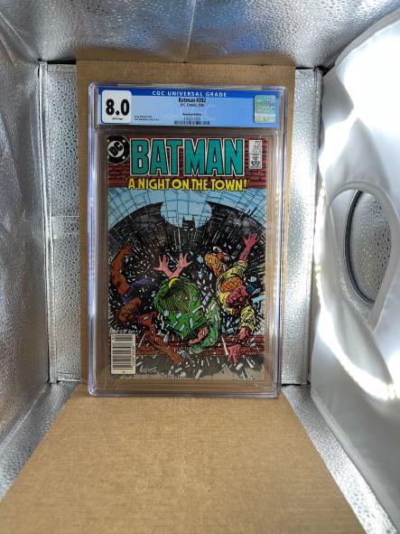 Batman #392 CGC 8.0 Newsstand Edition (1 of 2)