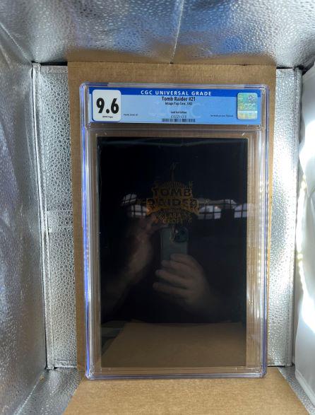 Tomb Raider #21 CGC 9.6 Jeremiah previes flipbook (1 of 2)