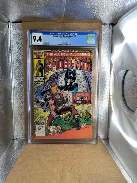 Spectacular Spider-man #113 CGC 9.4 (1 of 2)