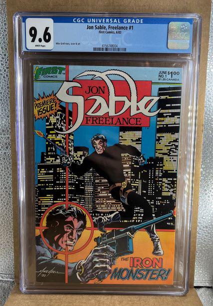 Jon Sable Freelance #1 CGC 9.6 (1 of 2)