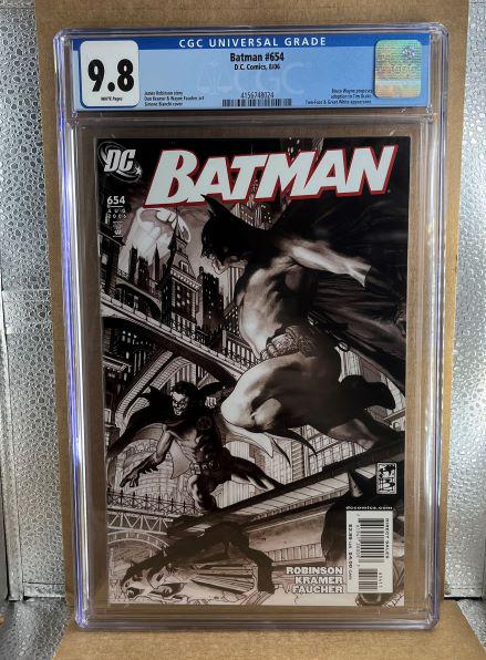 Batman #654 CGC 9.8 (1 of 1)
