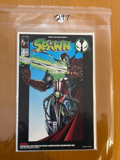 Todd's Toys #1 Spawn Variant McFarlane Toys Distribution (1 of 1)