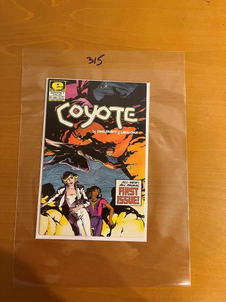 Coyote #1 Epic Comics first issue bronze age (1 of 1)