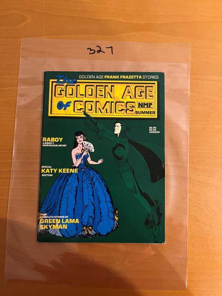 Golden Age Comics Feat. Frank Frazetta, Kety Keene & Green Lama #1: Great looking Golden Age Fanzine featuring Frank Frazetta, Green lama, and Katy keene