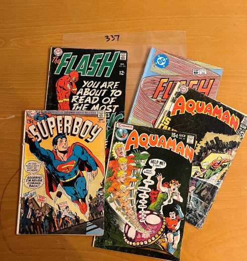 DC Mostly Silver Age lot feat. aquaman & Flash (1 of 1)