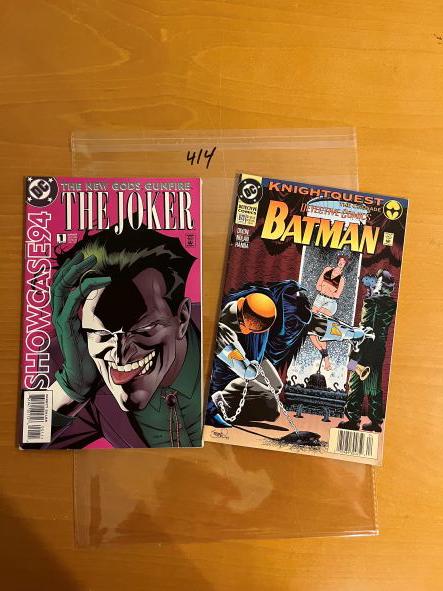 Batman vs. Joker Comic Lot (1 of 2)