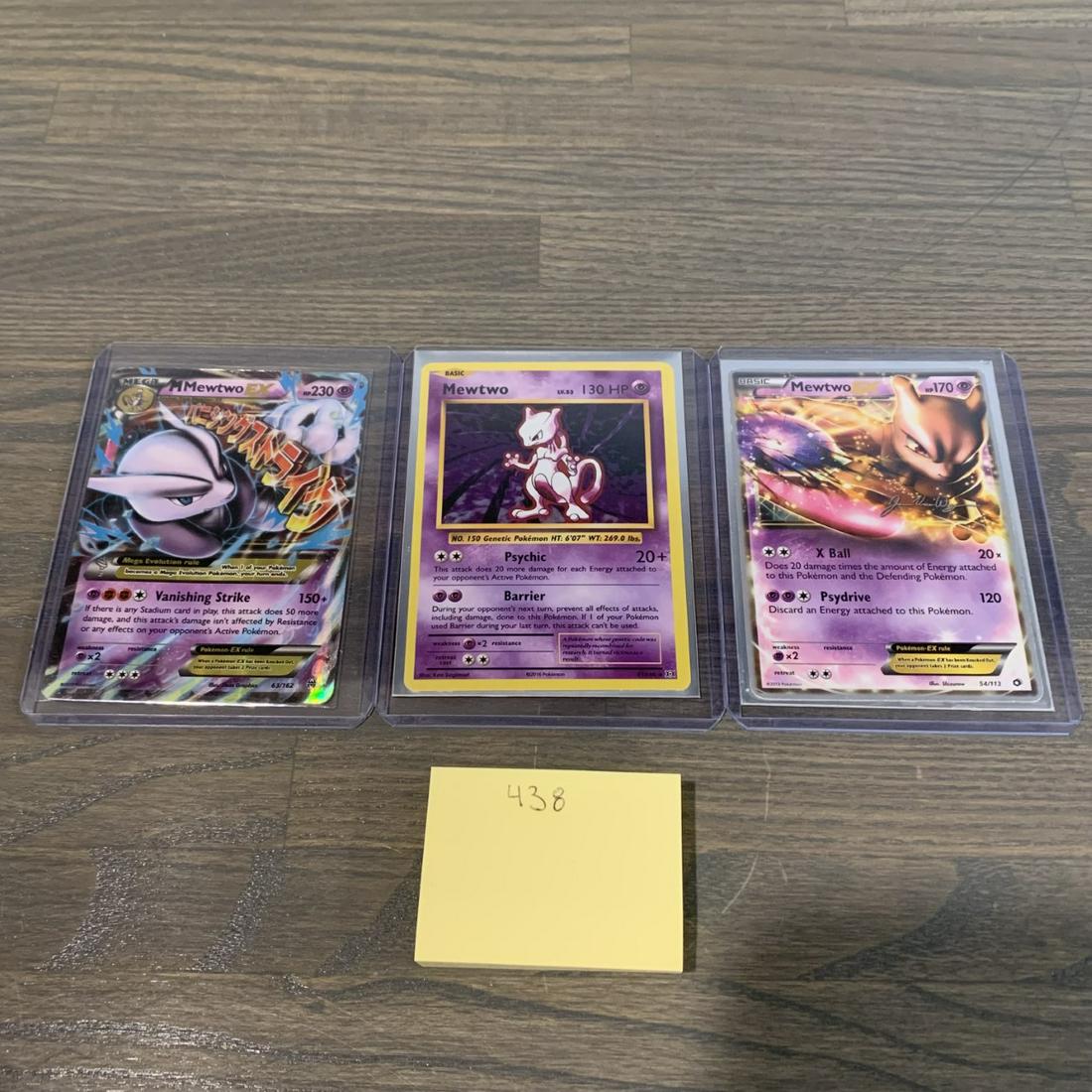 Mewtwo PokÃ©mon card lot (1 of 4)