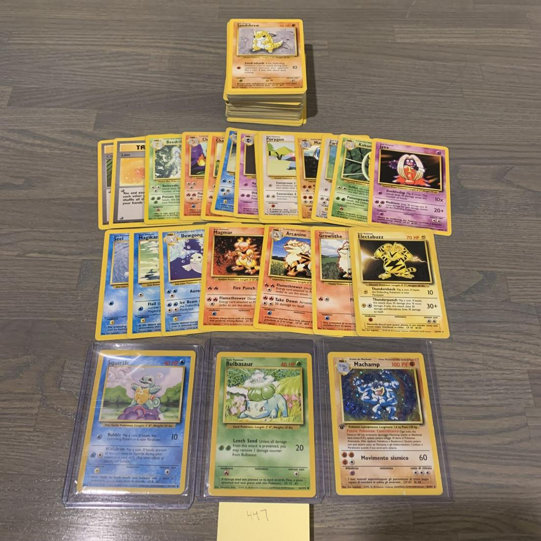 Large vintage PokÃ©mon card lot (1 of 2)