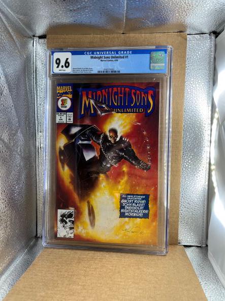 Midnight Sons Unlimited #1 CGC 9.6 (1 of 2)