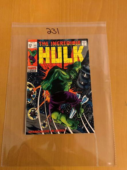 Incredible Hulk 111: We are Veteran Owned and Operated and we now do in-house shipping for all items!
