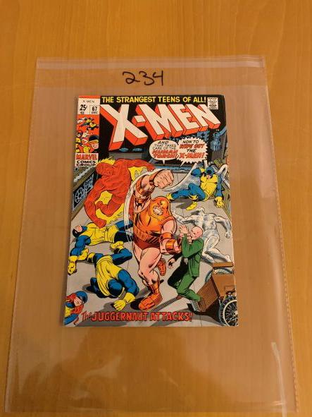 X-men 67 Origin of Prof. X Stan Lee/Jack Kirby (1 of 1)