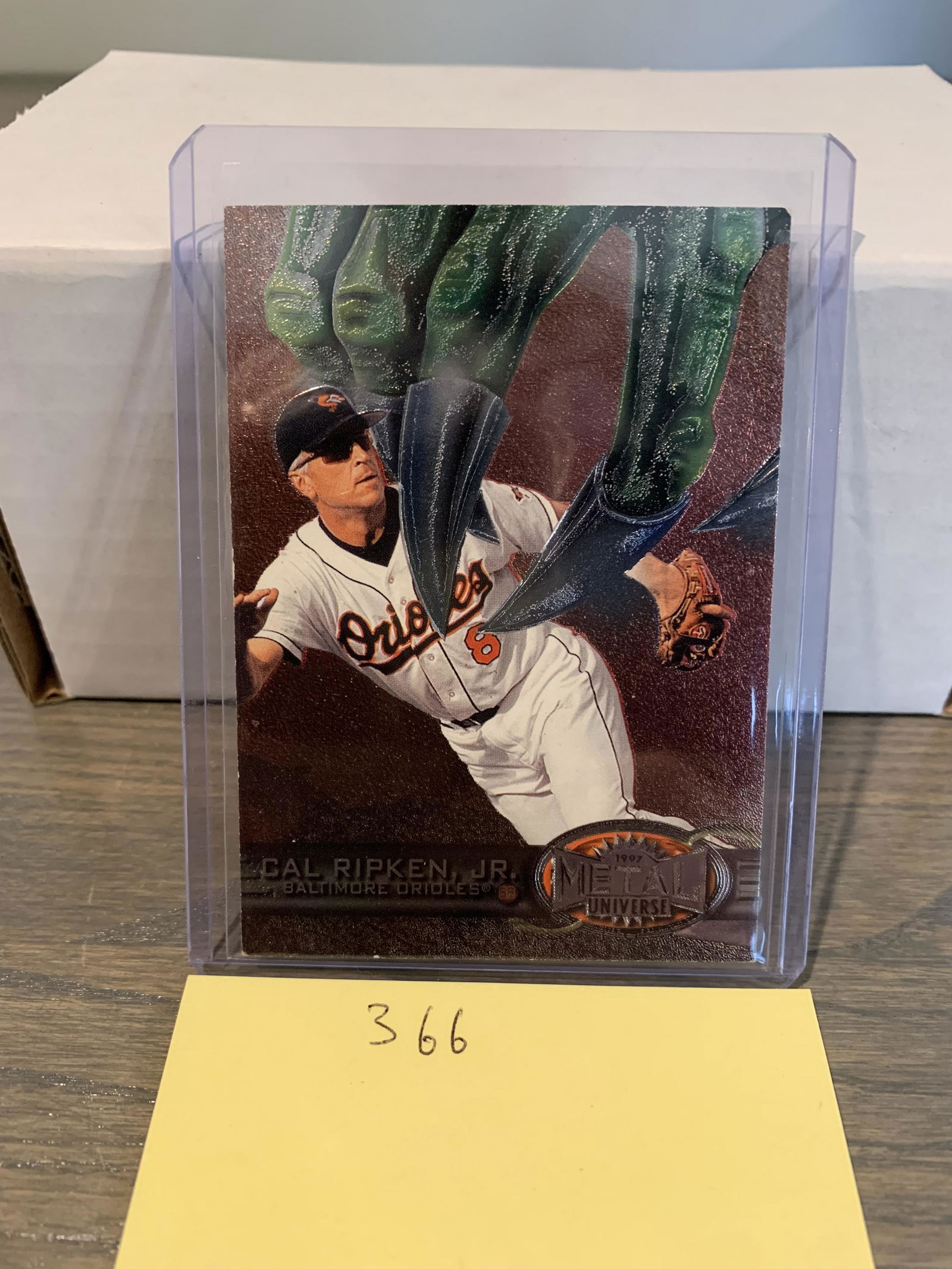 Cal Ripken Jr. Holo Baseball Card (1 of 2)