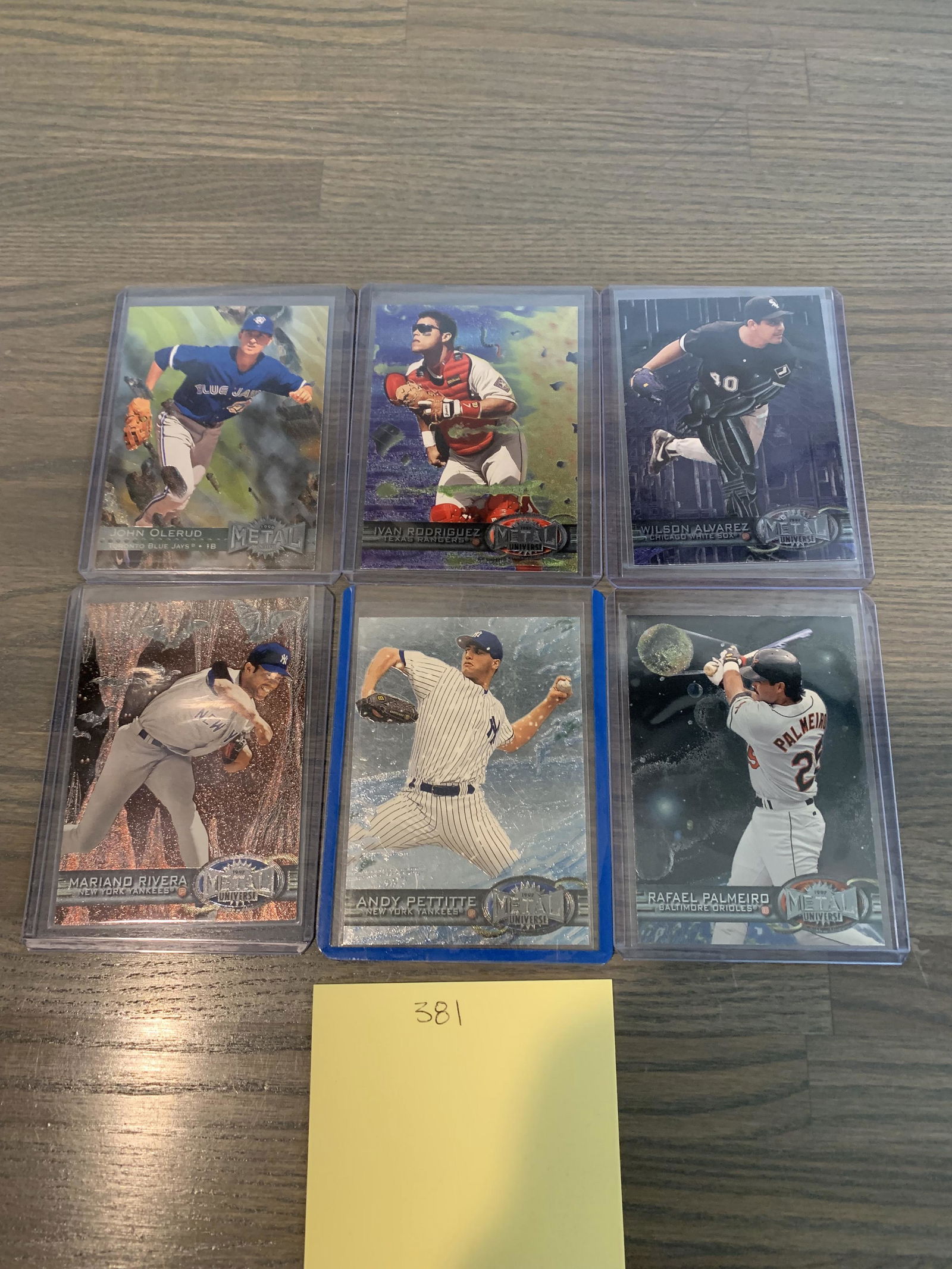 Heavy Metal baseball cards, Andy Pettitte (1 of 2)