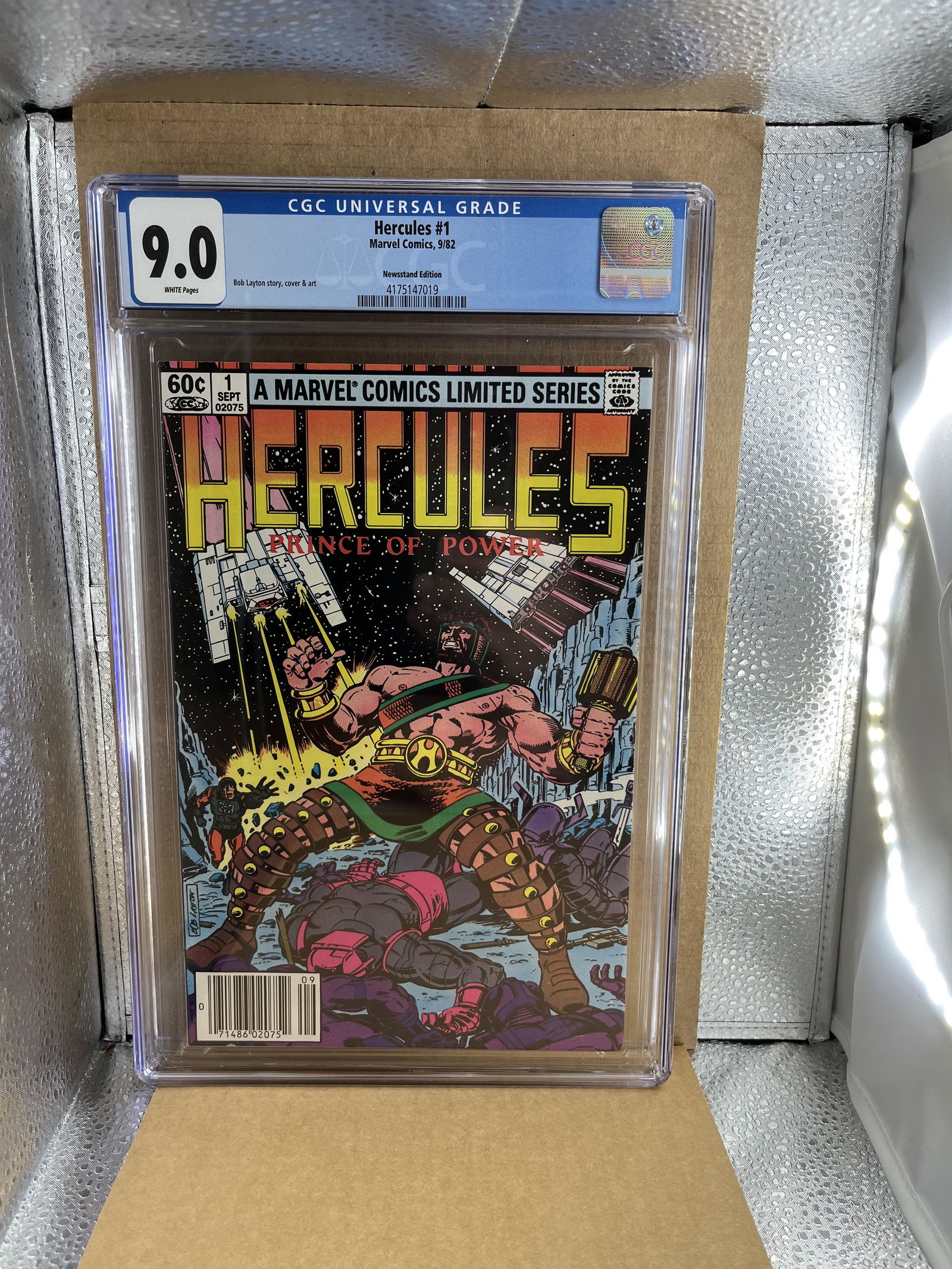 Hercules 1 CGC 9.0 Newsstand Edition 1st Marvel Series (1 of 2)