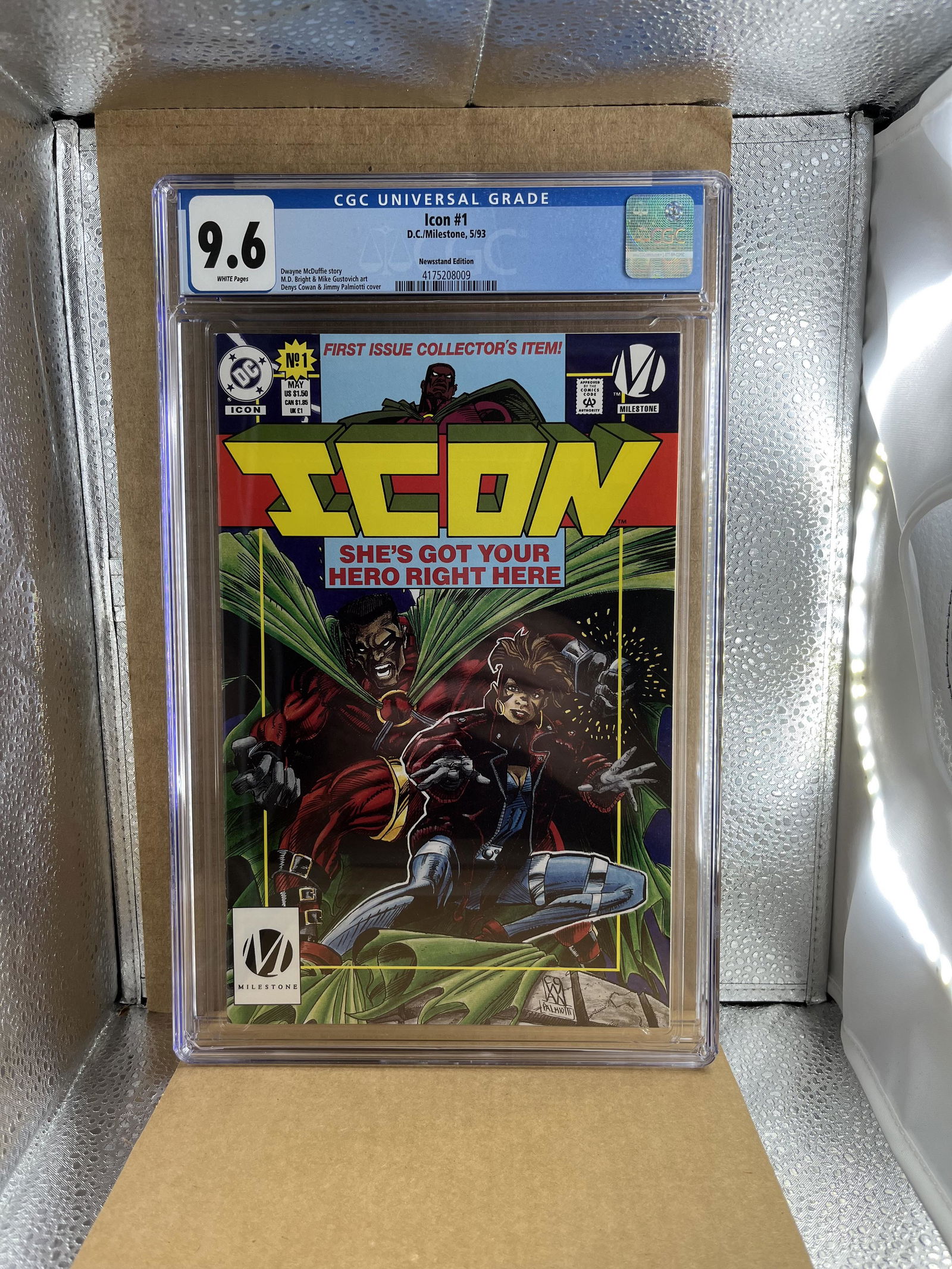 Icon 1 CGC 9.6 Newsstand Edition (1 of 2)