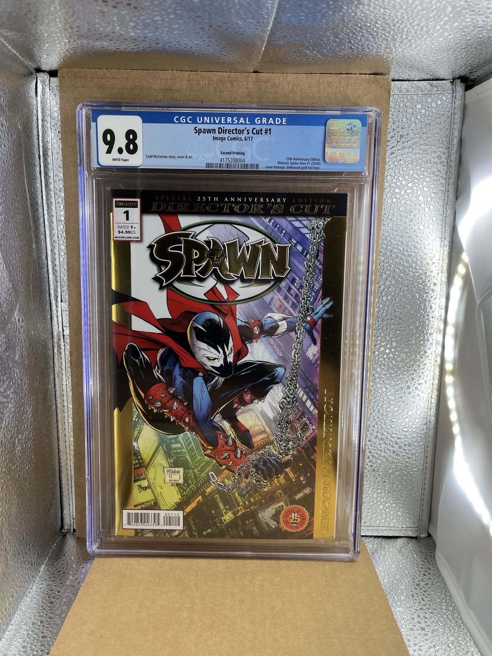 Spawn Director's Cut 1 CGC 9.8 (1 of 2)