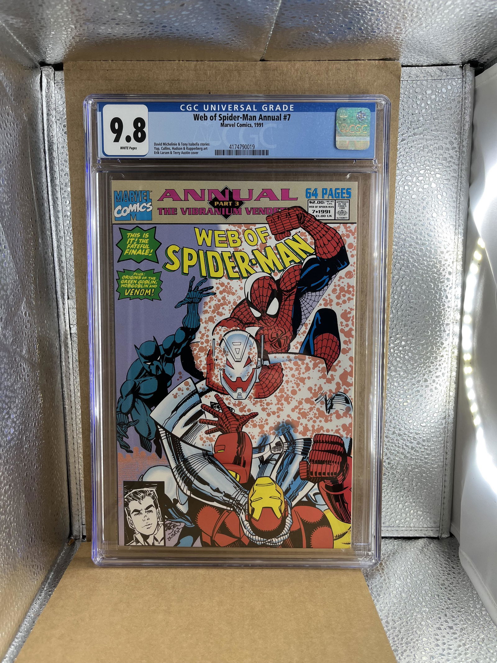 Web of Spider-man Annual 7 CGC 9.8 Vibranium Vendetta Part 3 (1 of 2)