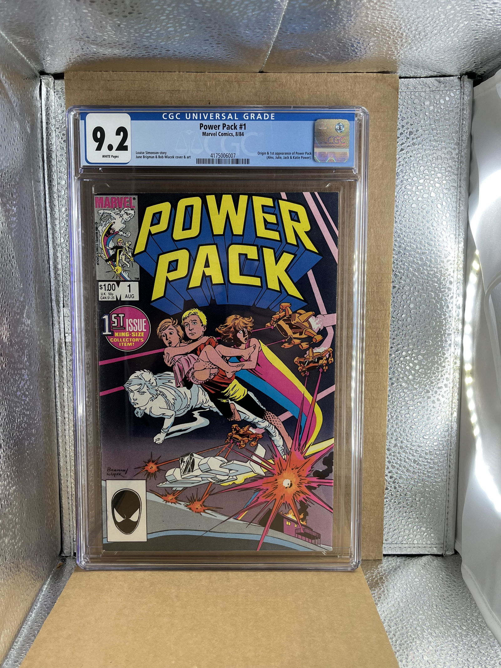 Power Pack 1 CGC 9.2 1st app of Power Pack (1 of 2)