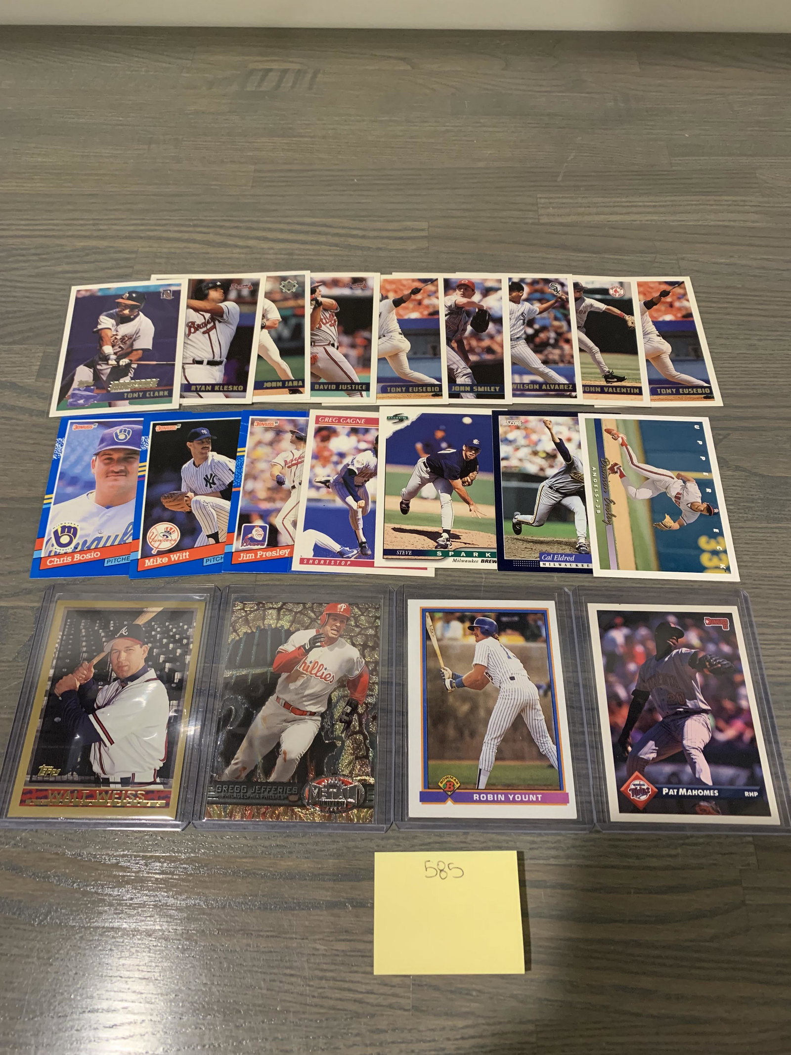 90s baseball cards, Robin Yount (1 of 2)