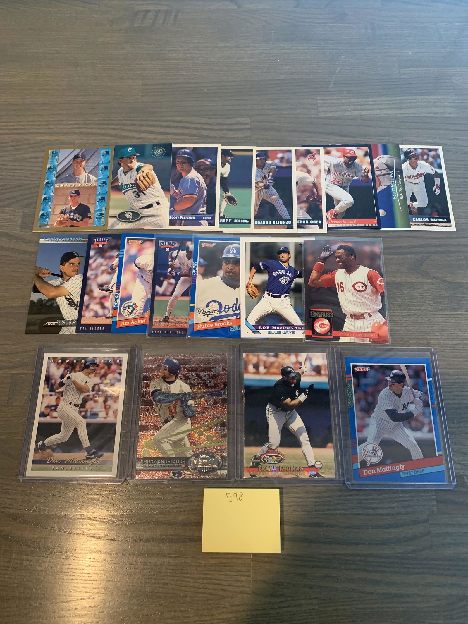 90s Baseball Cards, Frank Thomas (1 of 2)