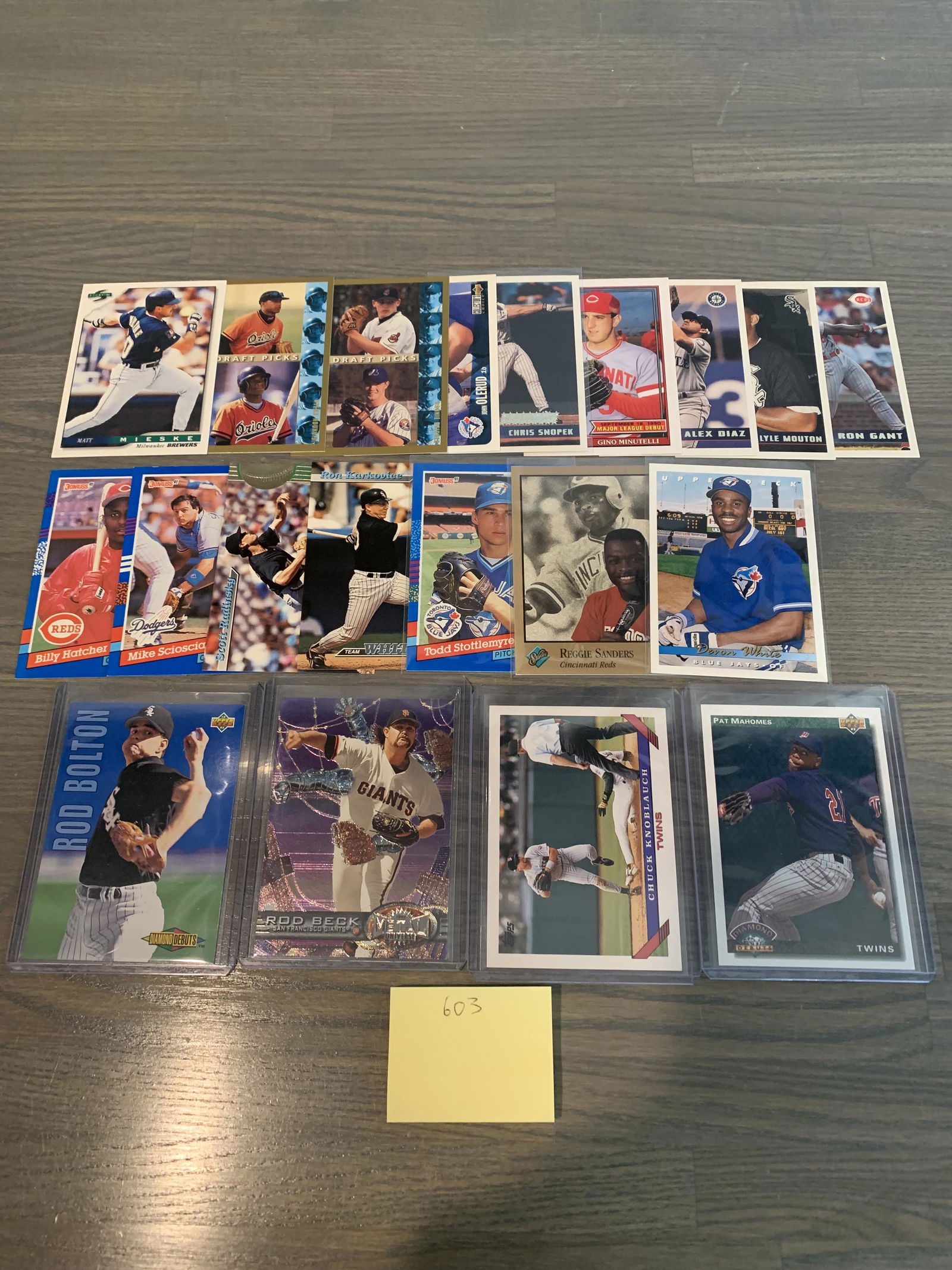 90s Baseball Cards, Rod Beck (1 of 2)