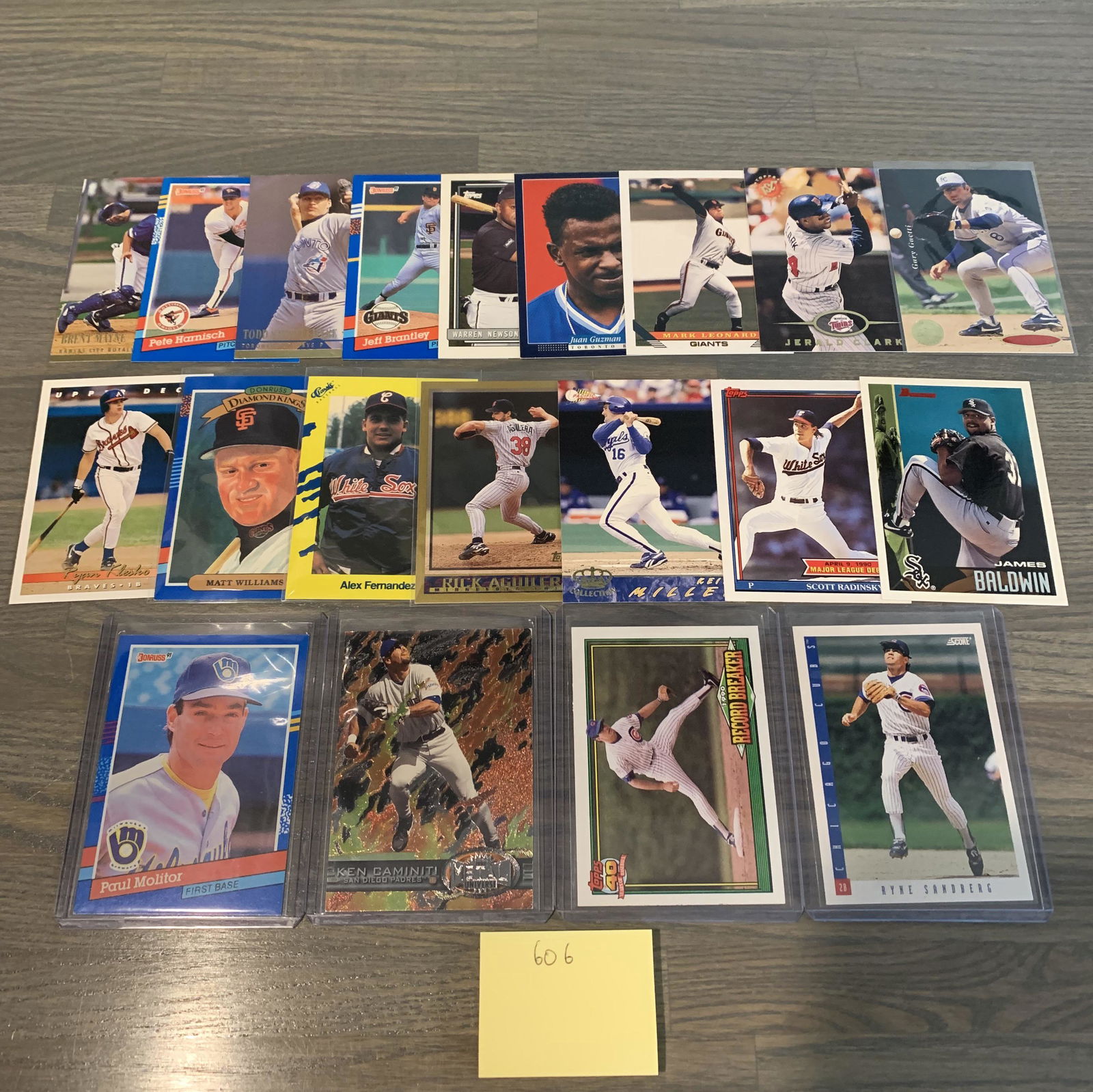 90s Baseball Cards, Ryne Sandberg (1 of 2)